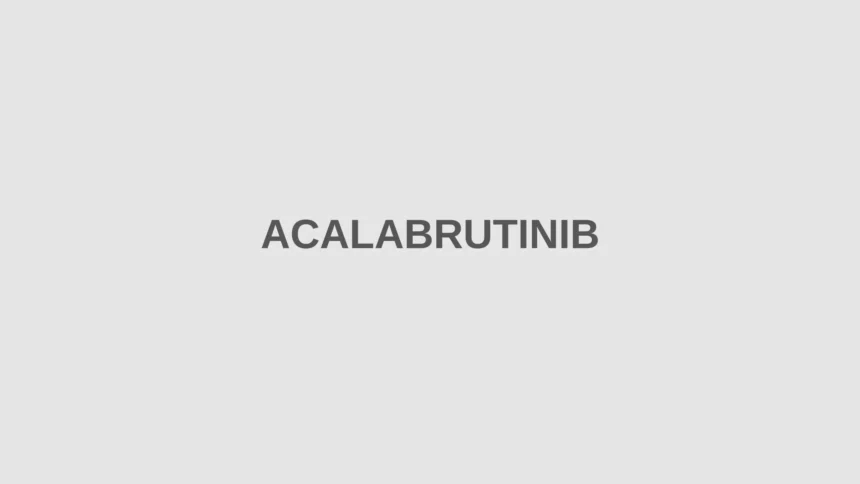 Acalabrutinib